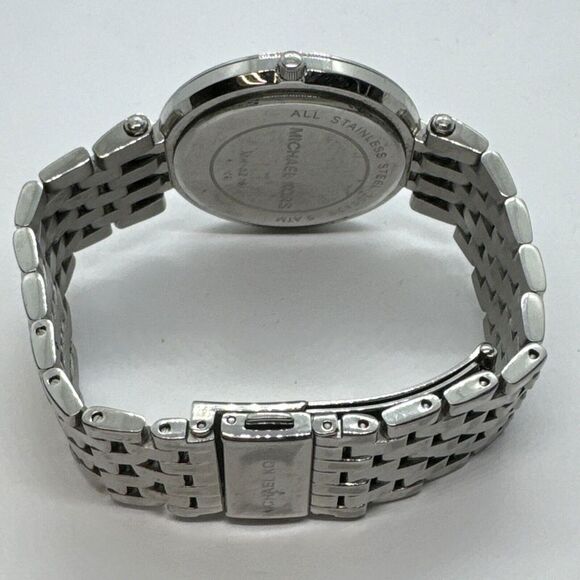 Michael Kors Darci MK3218 Women Silver Stainless Steel Analog Dial Watch JNA268 - Picture 9 of 11